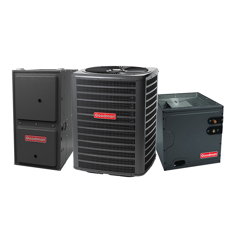 HVAC installer measuring airflow and checking system connections during equipment setup